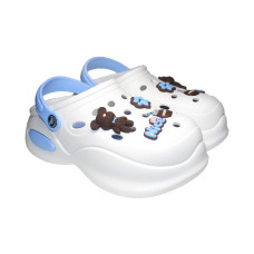 Крокси, сабо женские Белый 36,37,38,39,40,41 размер, 1-66557