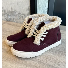 Жіночі черевики на шнурках марсала теді 37,38 розмір, 1-66559 Жіночі черевики на шнурках марсала теді 37,38 розмір, 1-66559