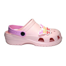 Крокси, сабо подростковые Jose Amorales Персиковые 32,34,36 розмір, 1-66622