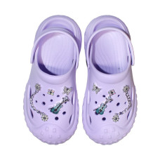 Крокси, сабо женские Сиреневый 36,37,38,39,40,41 размер, 1-66635