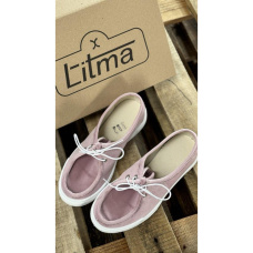 Женские мокасины , розовый велюр 36,37,38,39,40,41,42 размер, 1-66644