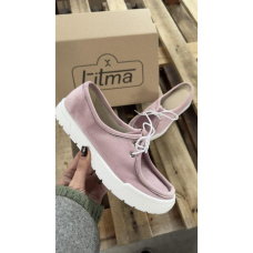 Женские мокасины , розовый велюр 36,37,38,39,40,41,42 размер, 1-66644