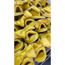 Жіночі домашні тапочки жовтий 36,37,38,39,40,41 размер, 1-66646