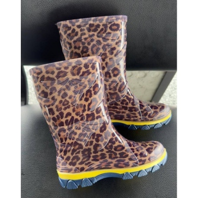 Дитячі гумові чоботи Леопард 27,28,29,30,31,32,33,34,35 розмір, 1-66649