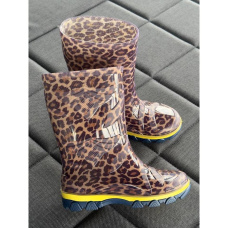 Дитячі гумові чоботи Леопард 27,28,29,30,31,32,33,34,35 розмір, 1-66649