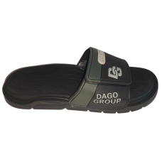 Легкие мужские шлепанцы на липучке 41,42,43,44,45 размер, пантолеты, шлепки, Украина, 111-704-01