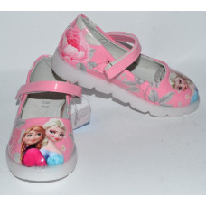 Сяючі туфлі для дівчинки 26 розмір, LED-мигалки, шкіряна устілка, супінатор, 105-85-63