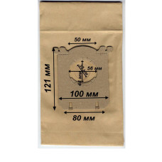 Мешок для пылесосов Philips, Electrolux, S-Bag, пылесборник P-03 C-II бумажный, Слон, 1 шт, 801-P03-2