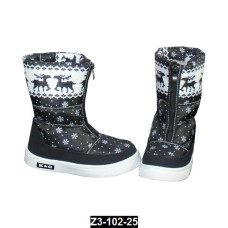 Зимові дутики, чоботи для дівчинки, виробництво Україна 30,31 розмір, Z3-102-25