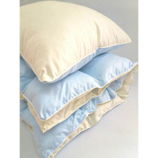 Комплект одеяло и подушка голубой, 37-22533