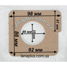 Мішки пилозбірники L-02 C-III для пилососів LG, мікроволокно, Слон, 5 шт, 801-L02-3
