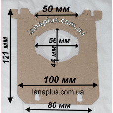 Мешки пылесборники P-03 C-III для пылесосов Philips, Electrolux, S-Bag, микроволокно, Слон, 5 шт, 801-P03-3