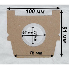 Мешок пылесборник Z-03 C-III для пылесосов Zelmer, микроволокно, Слон, 1 шт, 801-Z03-3