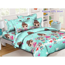 Комплект постельного белья Куклы LOL blue, 37-31805