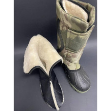 Чоловічі зимові чоботи камуфляж на полювання чи рибалку 41 розмір, 21-44325