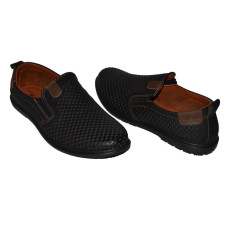 Літні чоловічі туфлі 45 розмір, полегшені, перфоровані, 105-54-431
