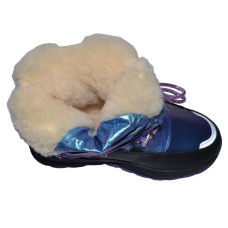 Теплі зимові чобітки для дівчинки Том.м 28,29 розмір, дутики хамелеон, 102-102-61