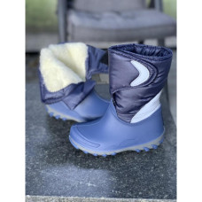 Дитячі сноубутси Оскар, зимові чоботи, непромокаючі Бумеранг Синій 27,28,29,30,31,32,33,34,35 розмір, 1-50368