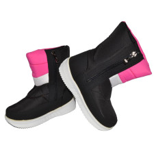 Зимові чобітки для дівчинки, непромокаючі дутики 30 розмір, Україна, 102-31-08