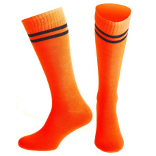 Гетры футбольные ярко-оранжевые, 27-34 размер, 208-603-25