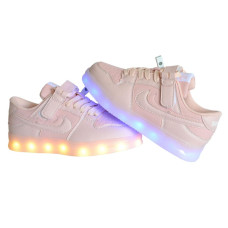 Кросівки для дівчинки, що світяться, USB 34,35 розмір, 11 режимів LED підсвічування, супінатор, 107-341-939