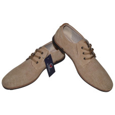 Летние мужские туфли 41,43,44,45 размер, прошитые, перфорированные, 105-61-15