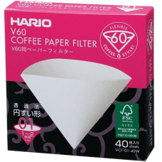 Фільтри Hario 01 40 шт. V60 BOX, 171-65377