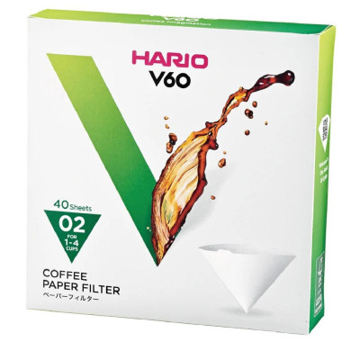 Фільтри Hario 02 40 шт. V60 BOX, 171-65378