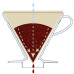 Фильтры Hario 02 100 шт. V60 BOX, 171-65385