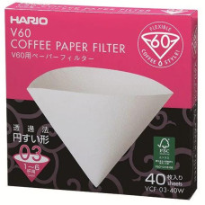 Фільтри Hario 03 40 шт. V60 BOX, 171-65386