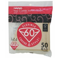 Фільтри Hario 02 50 шт. V60 Натуральні, 171-65391