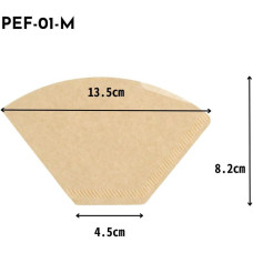 Фільтри Hario Pegasus Coffee Paper Filter 01 Натуральні, 171-65397