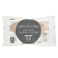 Фільтри Hario Pegasus Coffee Paper Filter 02 Натуральні, 171-65398