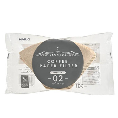 Фільтри Hario Pegasus Coffee Paper Filter 02 Натуральні, 171-65398