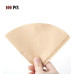 Фільтри ICafilas 01 100 шт. Натуральние ICafilas Coffee Filter Paper, 171-65501