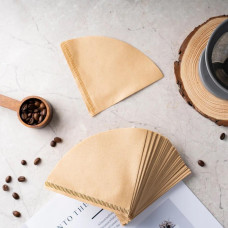 Фільтри ICafilas 01 100 шт. Натуральние ICafilas Coffee Filter Paper, 171-65501