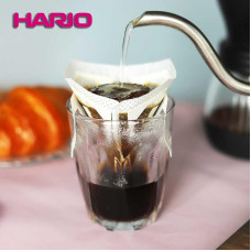 Дріп пакети V60 My Cafe Drip Filter 01 Hario 22 шт. Паперові фільтри для кави, 171-65576