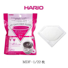 Дріп пакети V60 My Cafe Drip Filter 01 Hario 22 шт. Паперові фільтри для кави, 171-65576