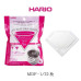 Дріп пакети V60 My Cafe Drip Filter 01 Hario 22 шт. Паперові фільтри для кави, 171-65576