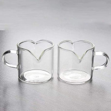 Сливочник для кофе эспрессо 110 мл. Джаг Creamer на 2 носика, 175-65754