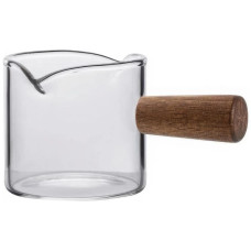 Джаг для кофе Creamer 110 мл. стеклянный с ручкой, 175-65758
