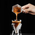 Сливочник 100 мл. MHW-3Bomber Prism Measuring Cup Джаг для эспрессо SIlver, 175-65759