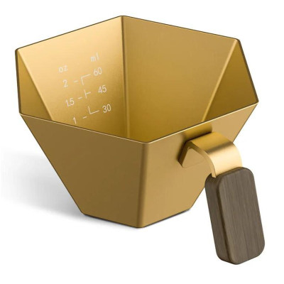 Сливочник 100 мл. MHW-3Bomber Prism Measuring Cup Джаг для эспрессо Yellow, 175-65762