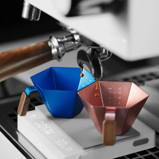 Сливочник 100 мл. MHW-3Bomber Prism Measuring Cup Джаг для эспрессо Yellow, 175-65762