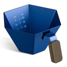 Сливочник 100 мл. MHW-3Bomber Prism Measuring Cup Джаг для эспрессо Blue, 175-65763