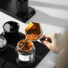 Сливочник 100 мл. MHW-3Bomber Prism Measuring Cup Джаг для эспрессо Blue, 175-65763