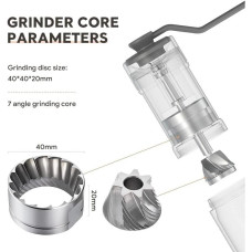 Ручна кавомолка iCafilas Exterior Premium Coffee Grinder, 172-65765