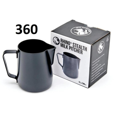 Пітчер Rhino Stealth 360 мл. молочник Rhinowares Чорний, 175-65835