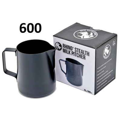 Пітчер Rhino Stealth 600 мл. молочник Rhinowares Чорний, 175-65836
