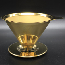 Пуровер Double Mesh V60 02 Cafeor Gold, 176-65847